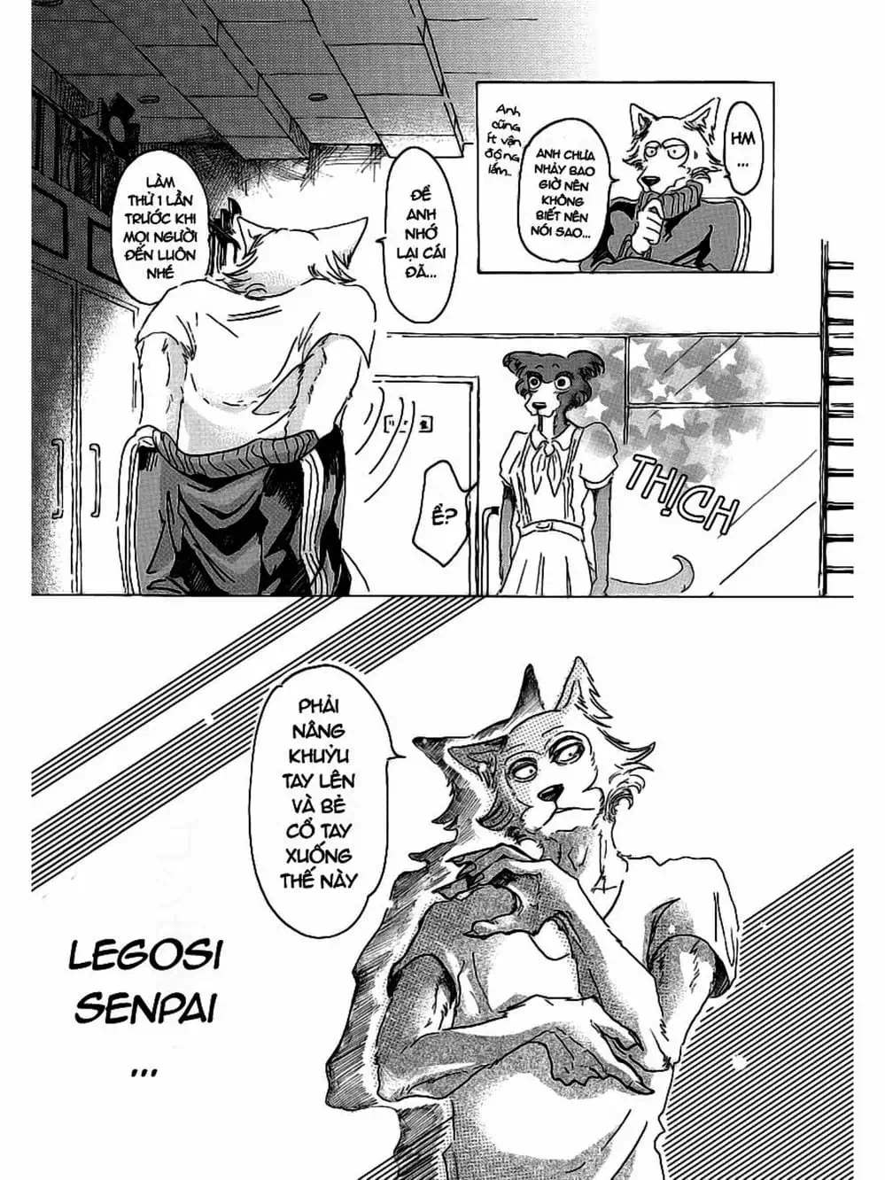 Truyện Tranh Bởi Vì Chúng Ta Đều Là Những Ngôi Sao - Beastars trang 10