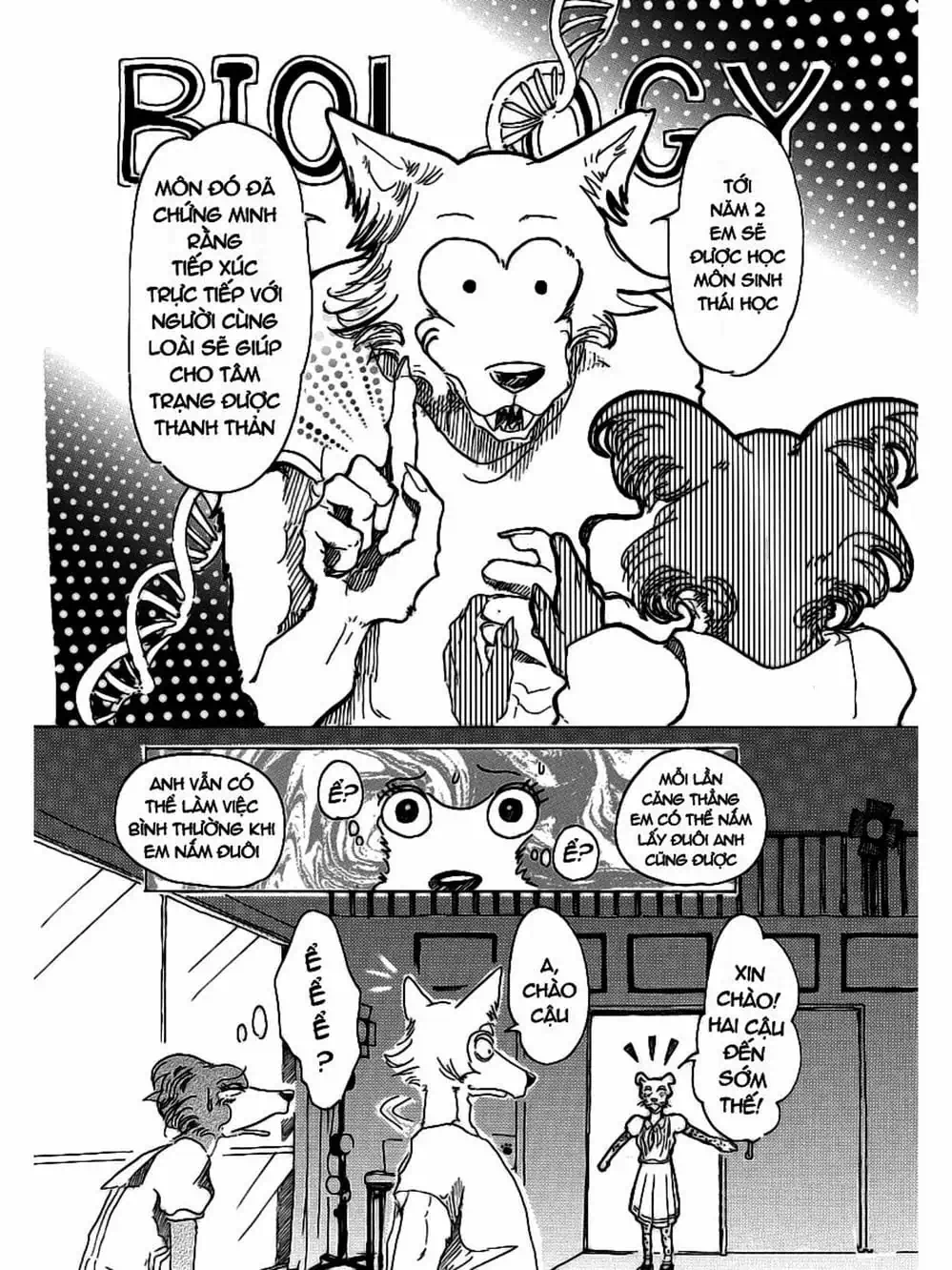 Truyện Tranh Bởi Vì Chúng Ta Đều Là Những Ngôi Sao - Beastars trang 10