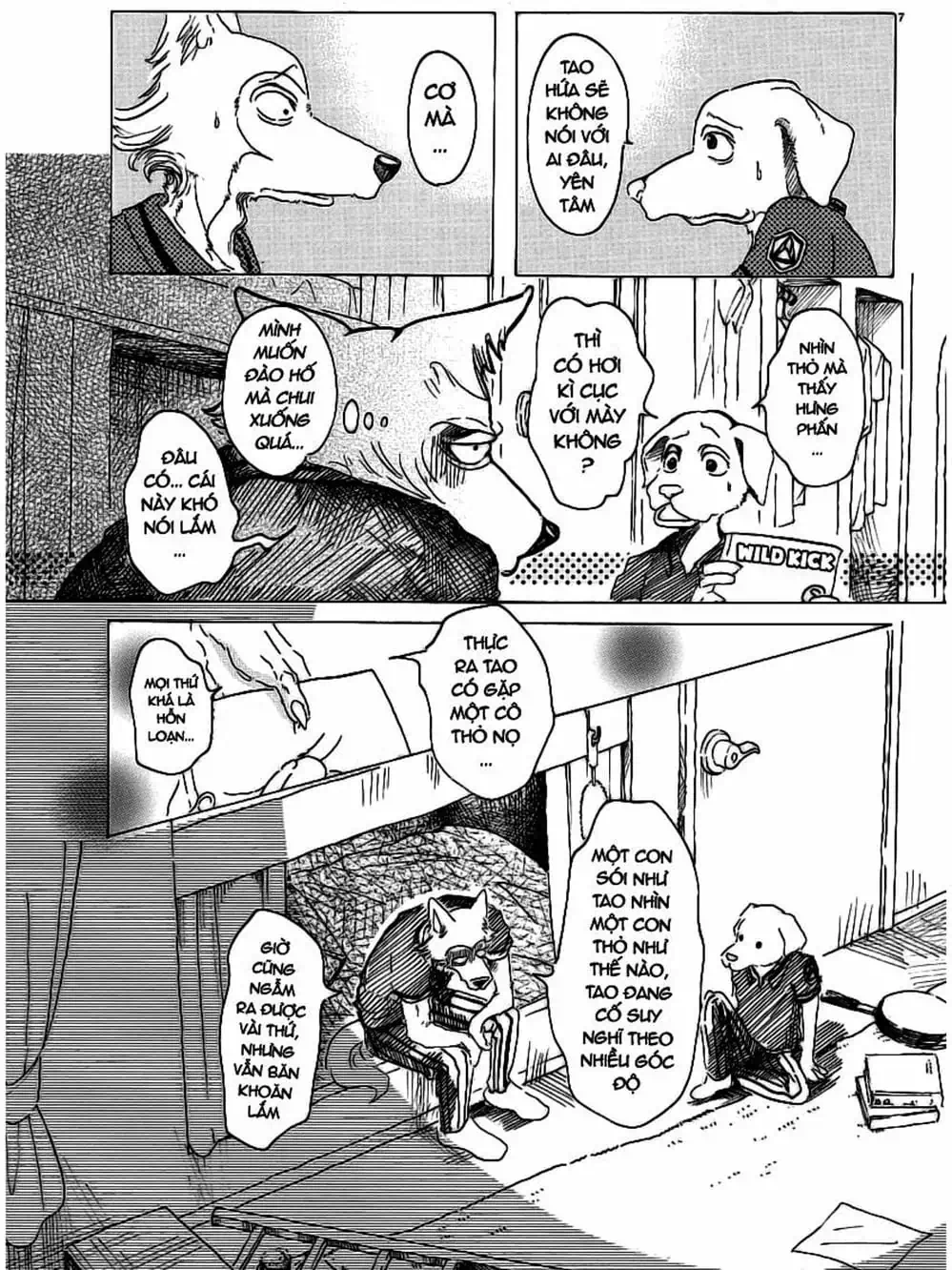 Truyện Tranh Bởi Vì Chúng Ta Đều Là Những Ngôi Sao - Beastars trang 10