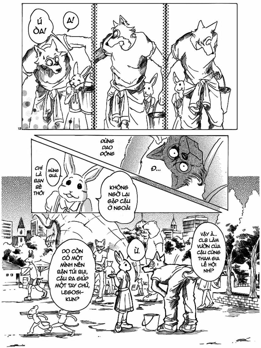 Truyện Tranh Bởi Vì Chúng Ta Đều Là Những Ngôi Sao - Beastars trang 10