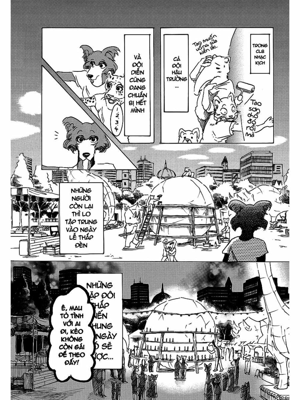Truyện Tranh Bởi Vì Chúng Ta Đều Là Những Ngôi Sao - Beastars trang 10