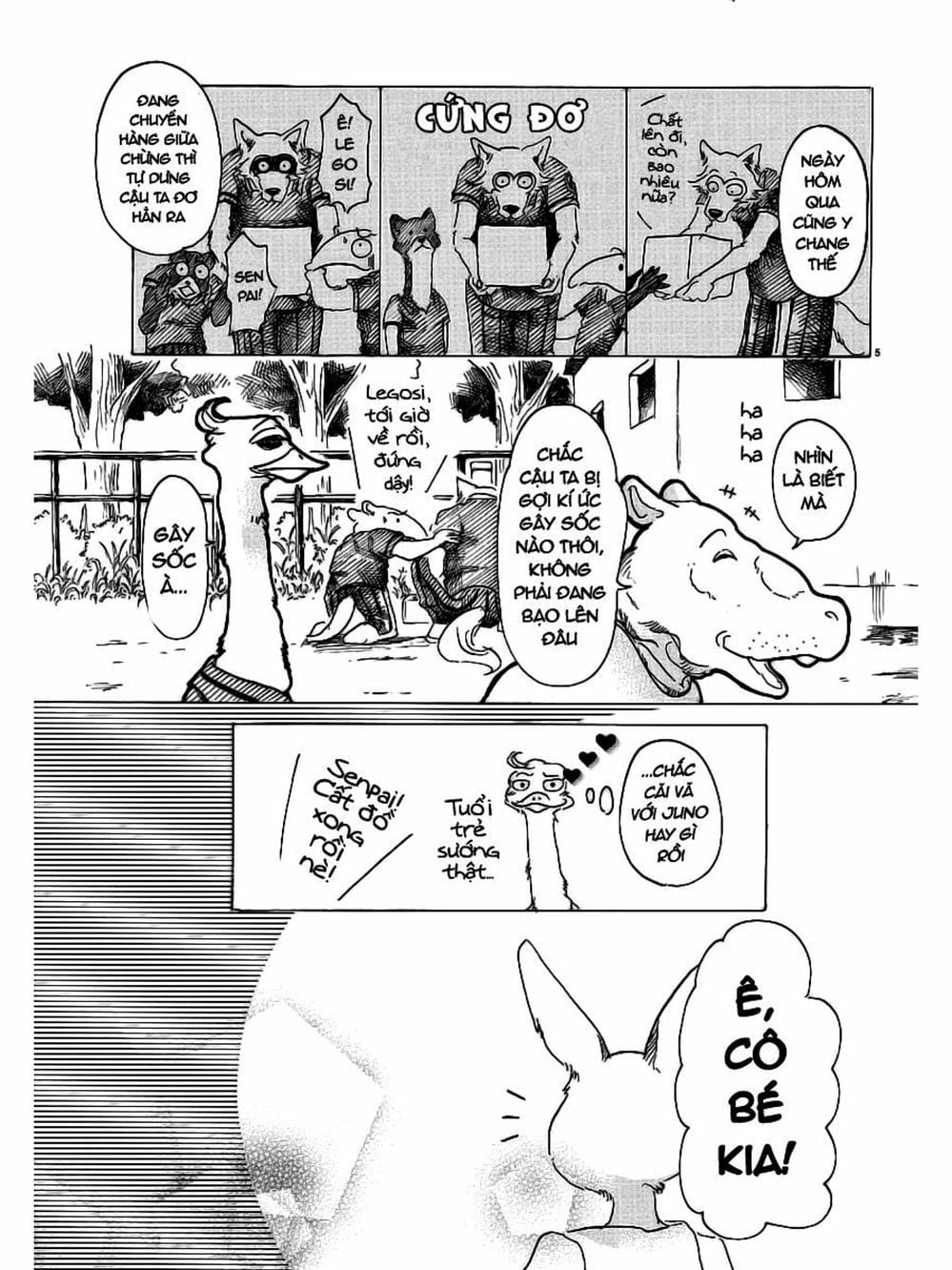 Truyện Tranh Bởi Vì Chúng Ta Đều Là Những Ngôi Sao - Beastars trang 10