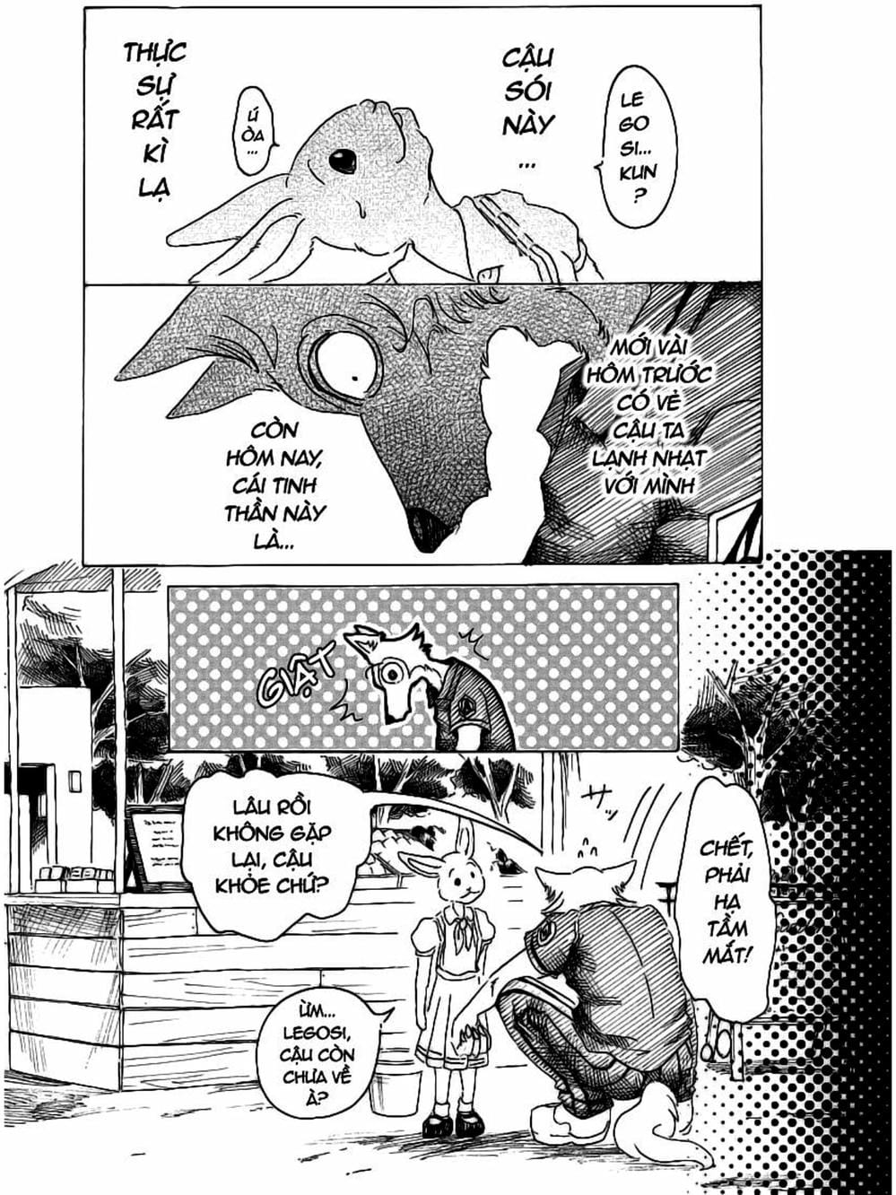 Truyện Tranh Bởi Vì Chúng Ta Đều Là Những Ngôi Sao - Beastars trang 10