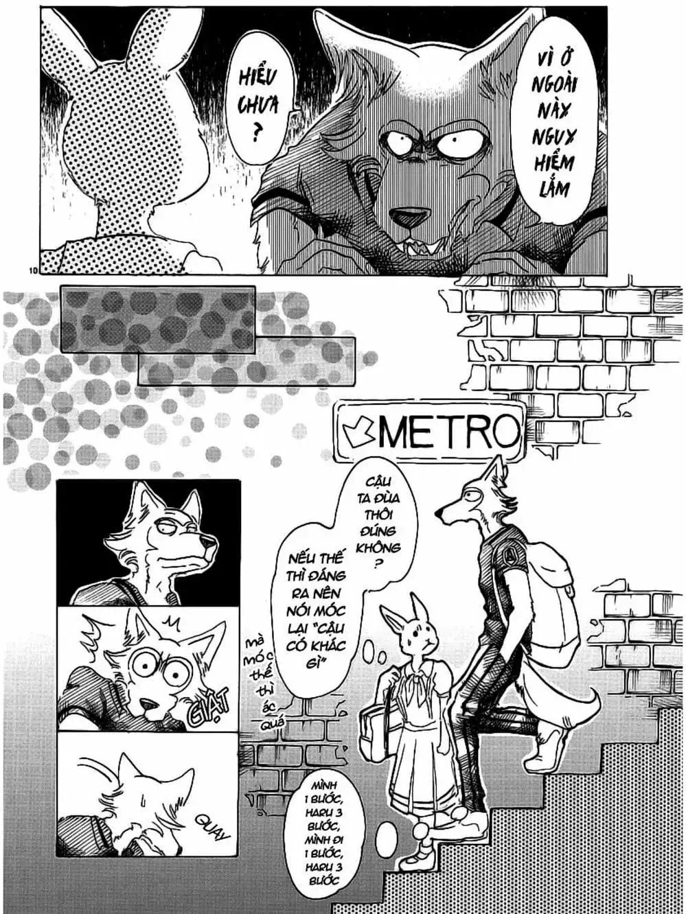 Truyện Tranh Bởi Vì Chúng Ta Đều Là Những Ngôi Sao - Beastars trang 10