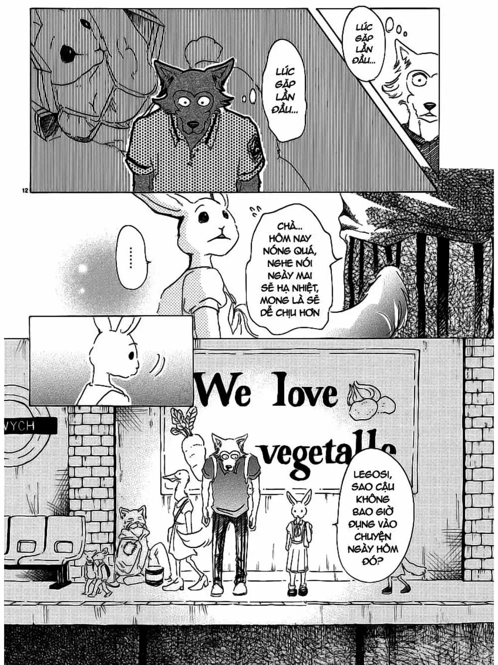 Truyện Tranh Bởi Vì Chúng Ta Đều Là Những Ngôi Sao - Beastars trang 10