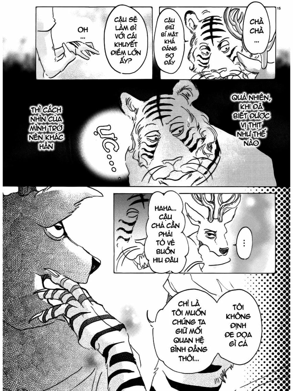 Truyện Tranh Bởi Vì Chúng Ta Đều Là Những Ngôi Sao - Beastars trang 10