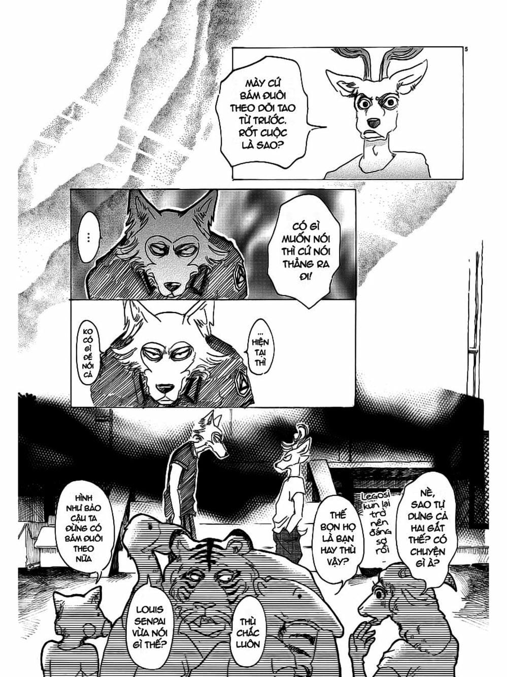 Truyện Tranh Bởi Vì Chúng Ta Đều Là Những Ngôi Sao - Beastars trang 10