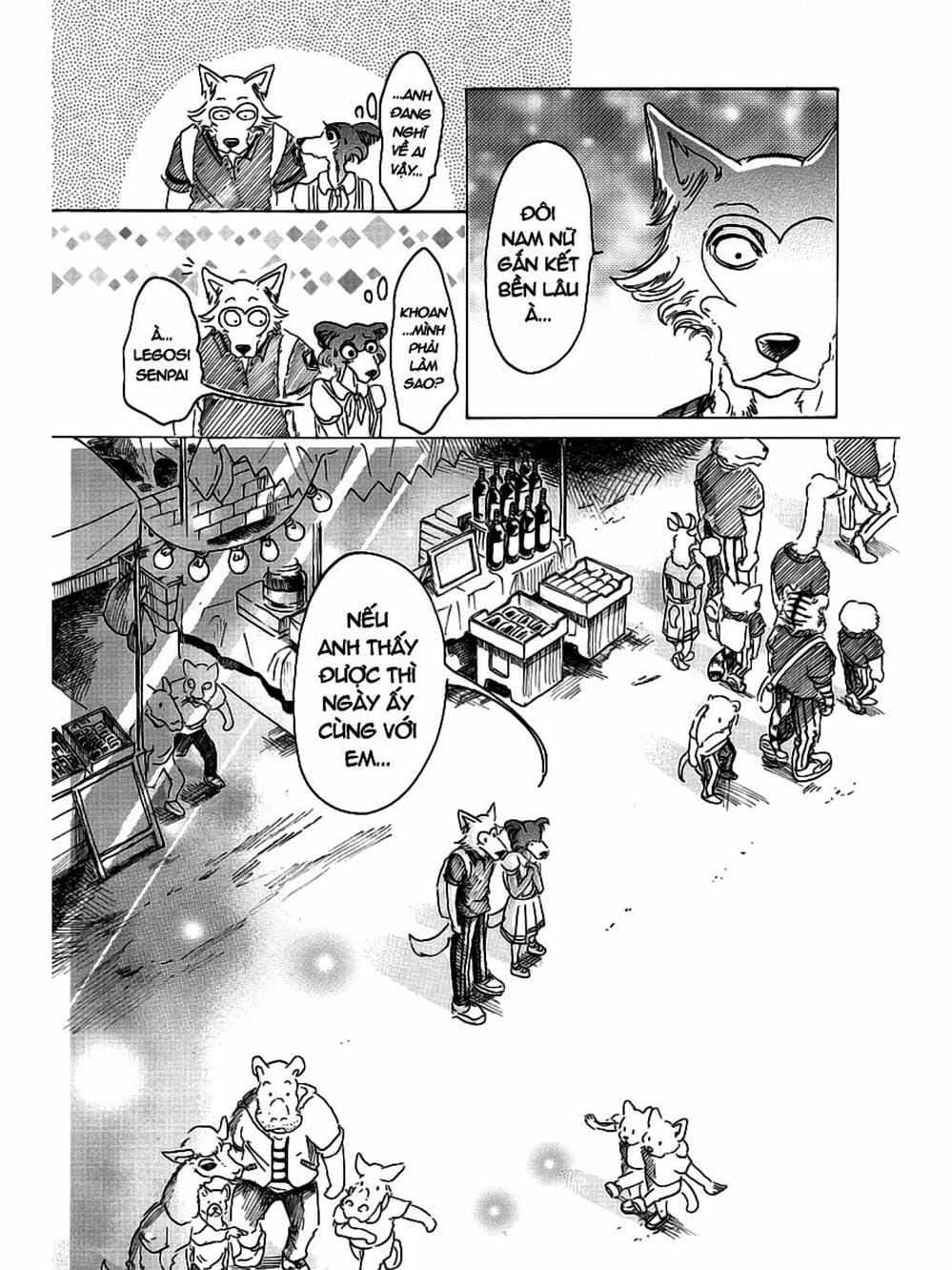 Truyện Tranh Bởi Vì Chúng Ta Đều Là Những Ngôi Sao - Beastars trang 10