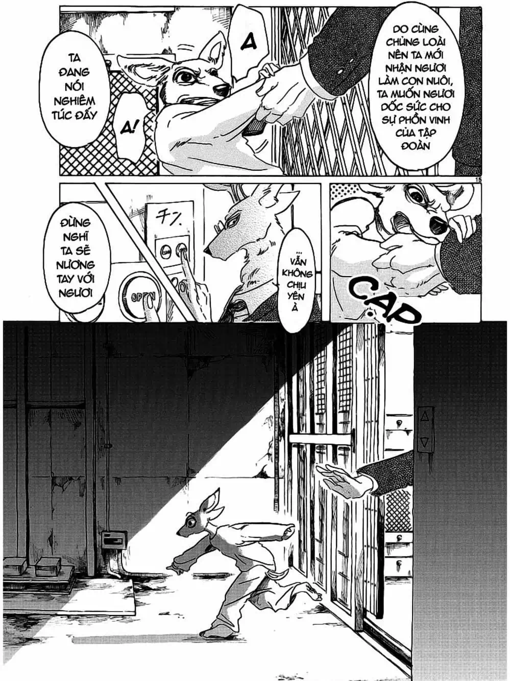 Truyện Tranh Bởi Vì Chúng Ta Đều Là Những Ngôi Sao - Beastars trang 10