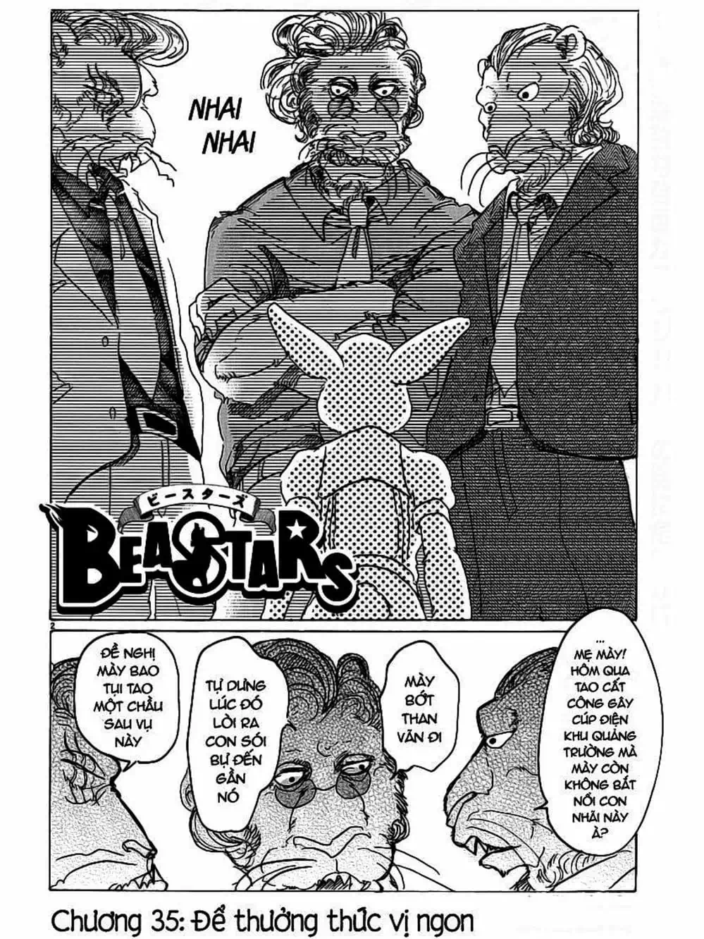 Truyện Tranh Bởi Vì Chúng Ta Đều Là Những Ngôi Sao - Beastars trang 10