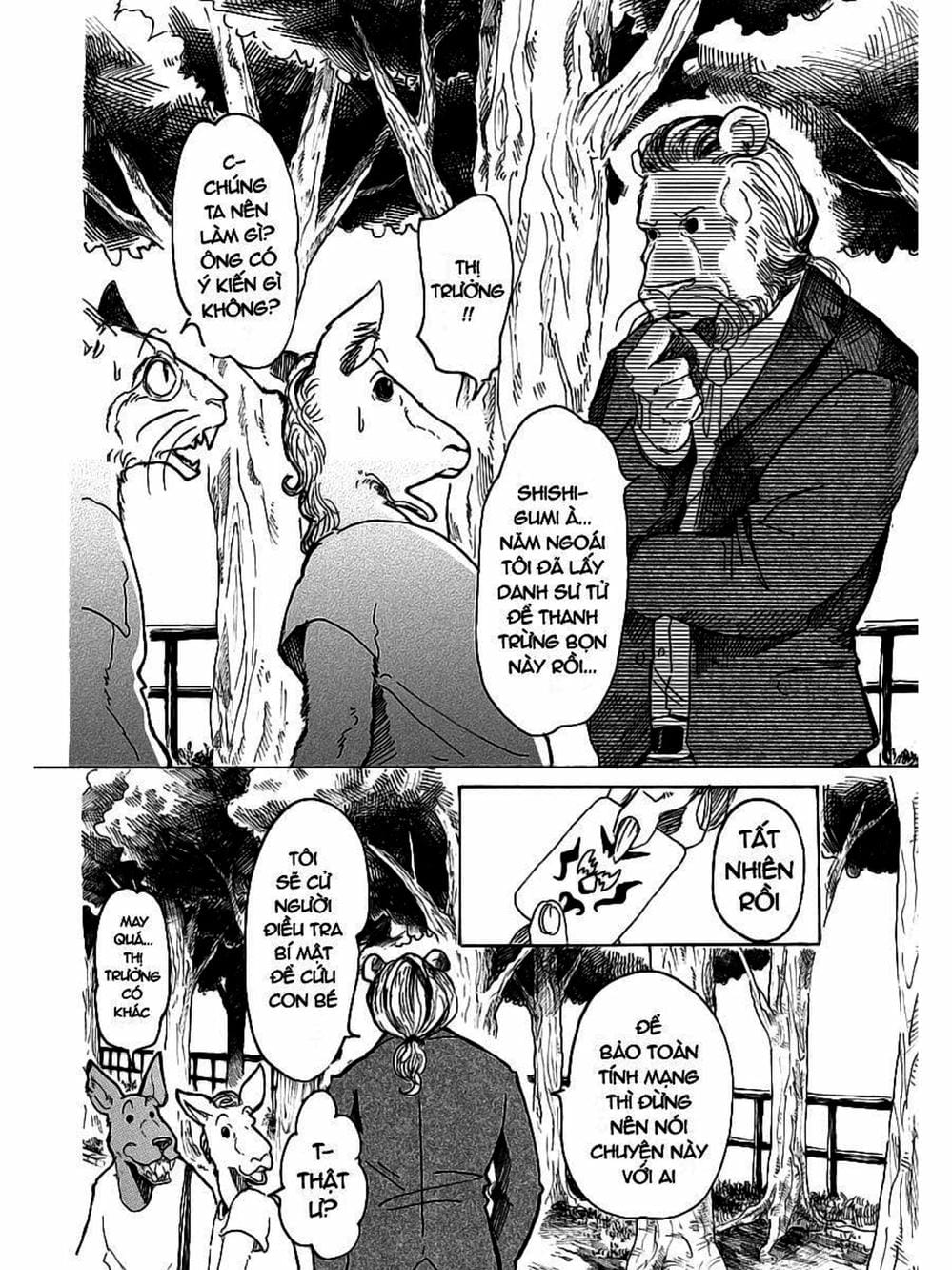 Truyện Tranh Bởi Vì Chúng Ta Đều Là Những Ngôi Sao - Beastars trang 10