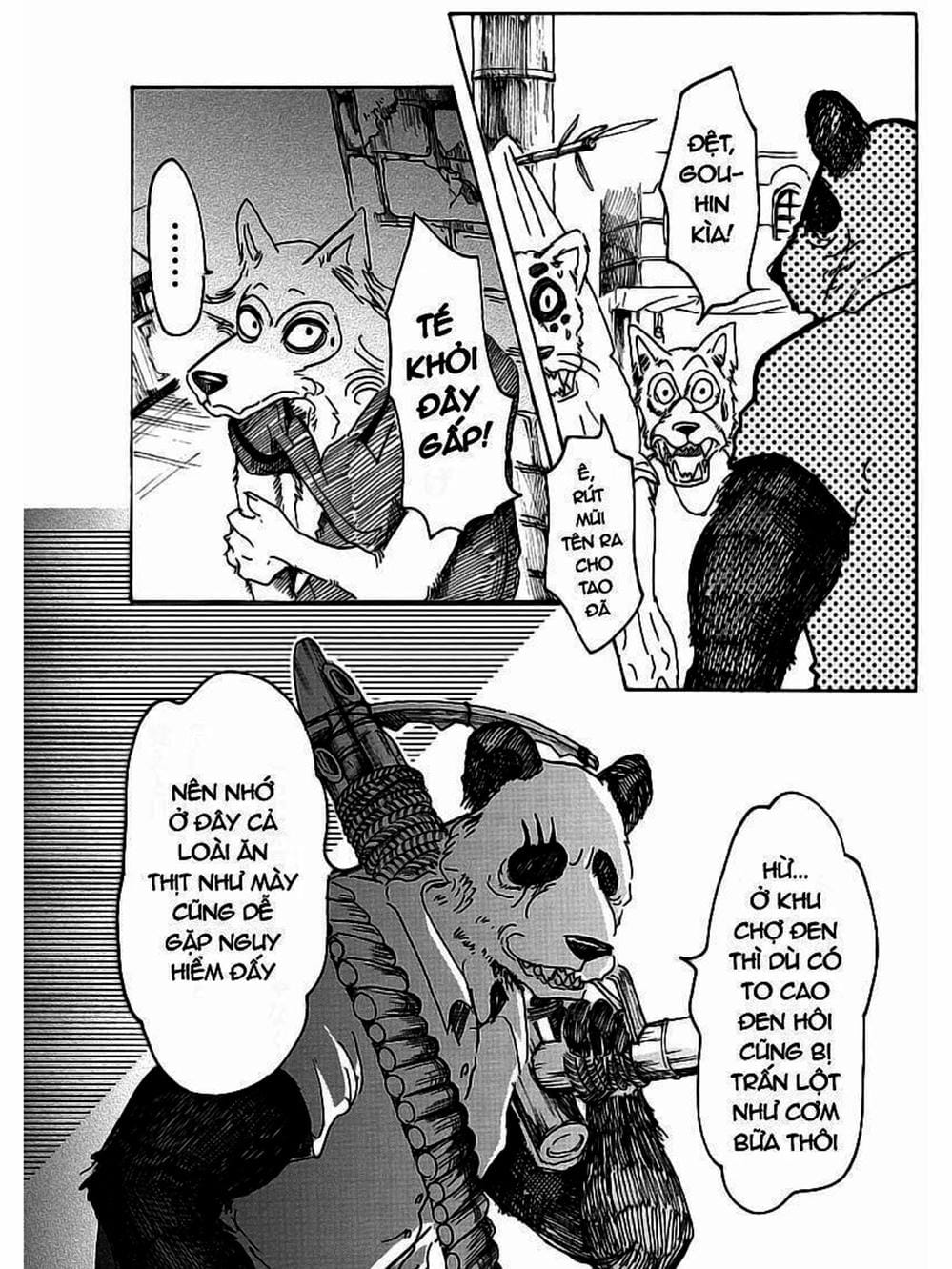 Truyện Tranh Bởi Vì Chúng Ta Đều Là Những Ngôi Sao - Beastars trang 10