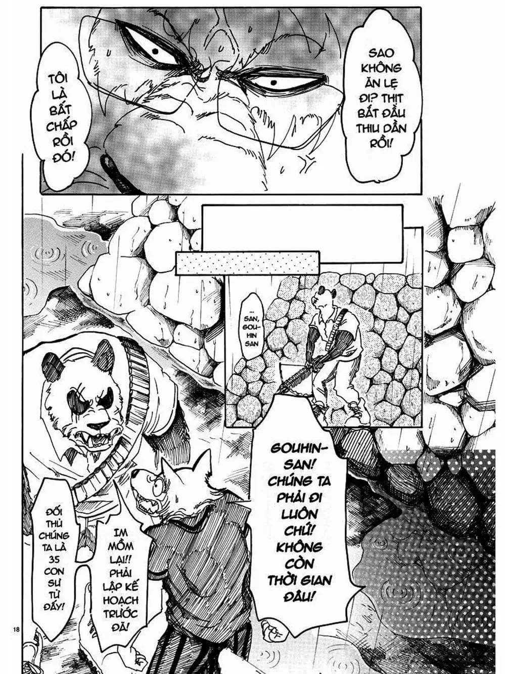 Truyện Tranh Bởi Vì Chúng Ta Đều Là Những Ngôi Sao - Beastars trang 10