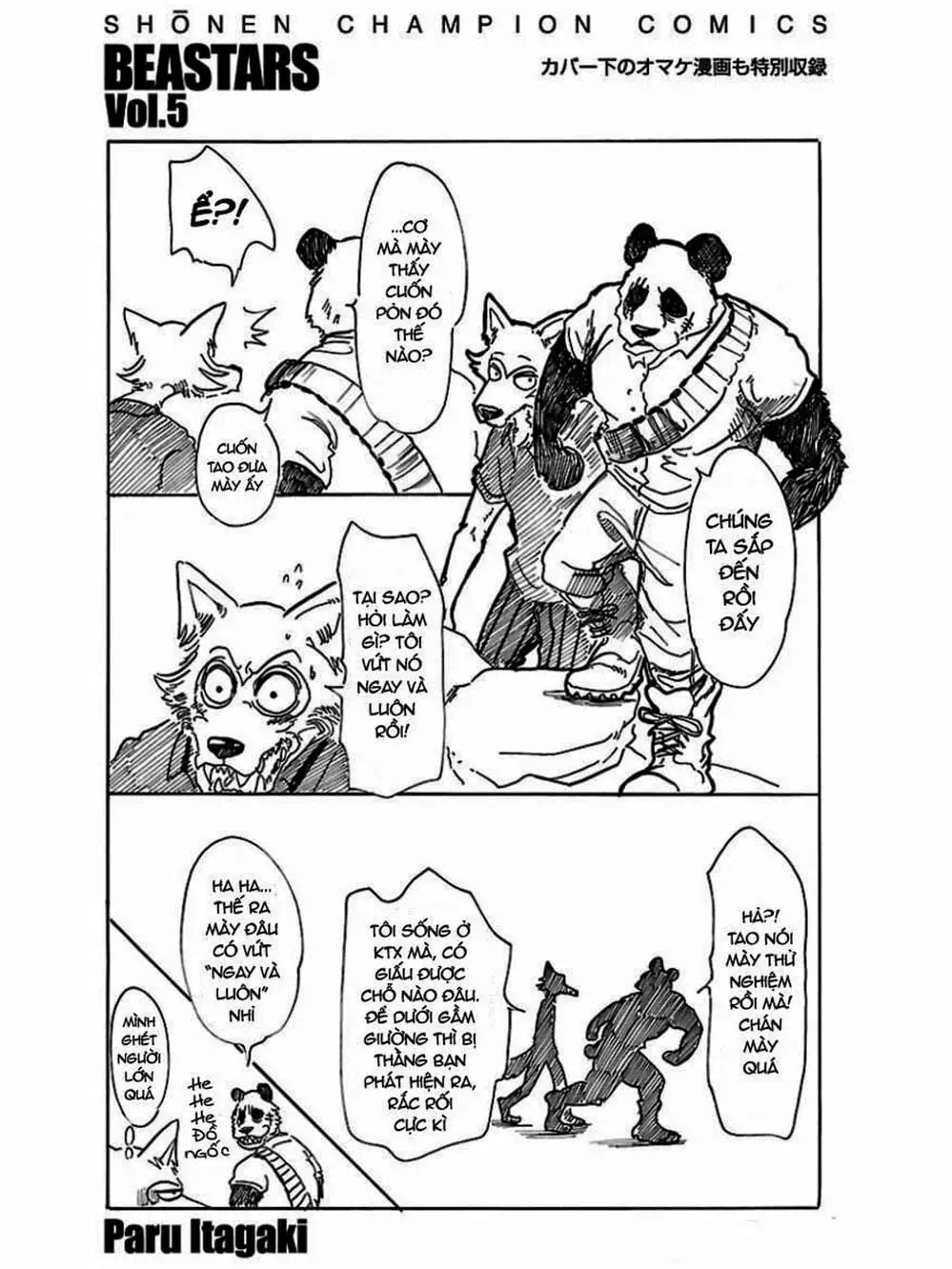 Truyện Tranh Bởi Vì Chúng Ta Đều Là Những Ngôi Sao - Beastars trang 10