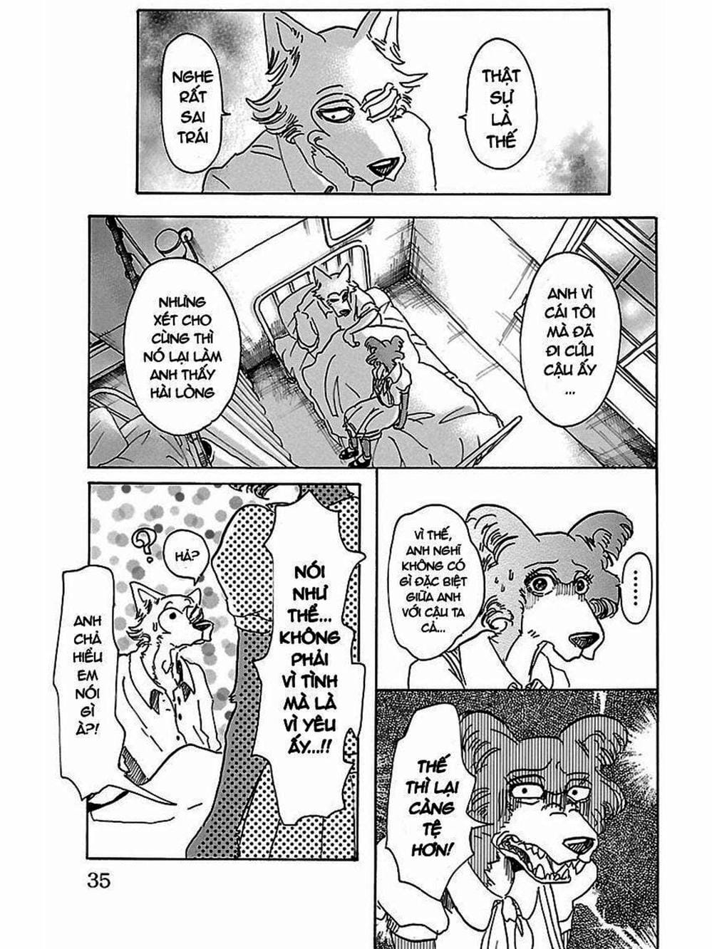 Truyện Tranh Bởi Vì Chúng Ta Đều Là Những Ngôi Sao - Beastars trang 10