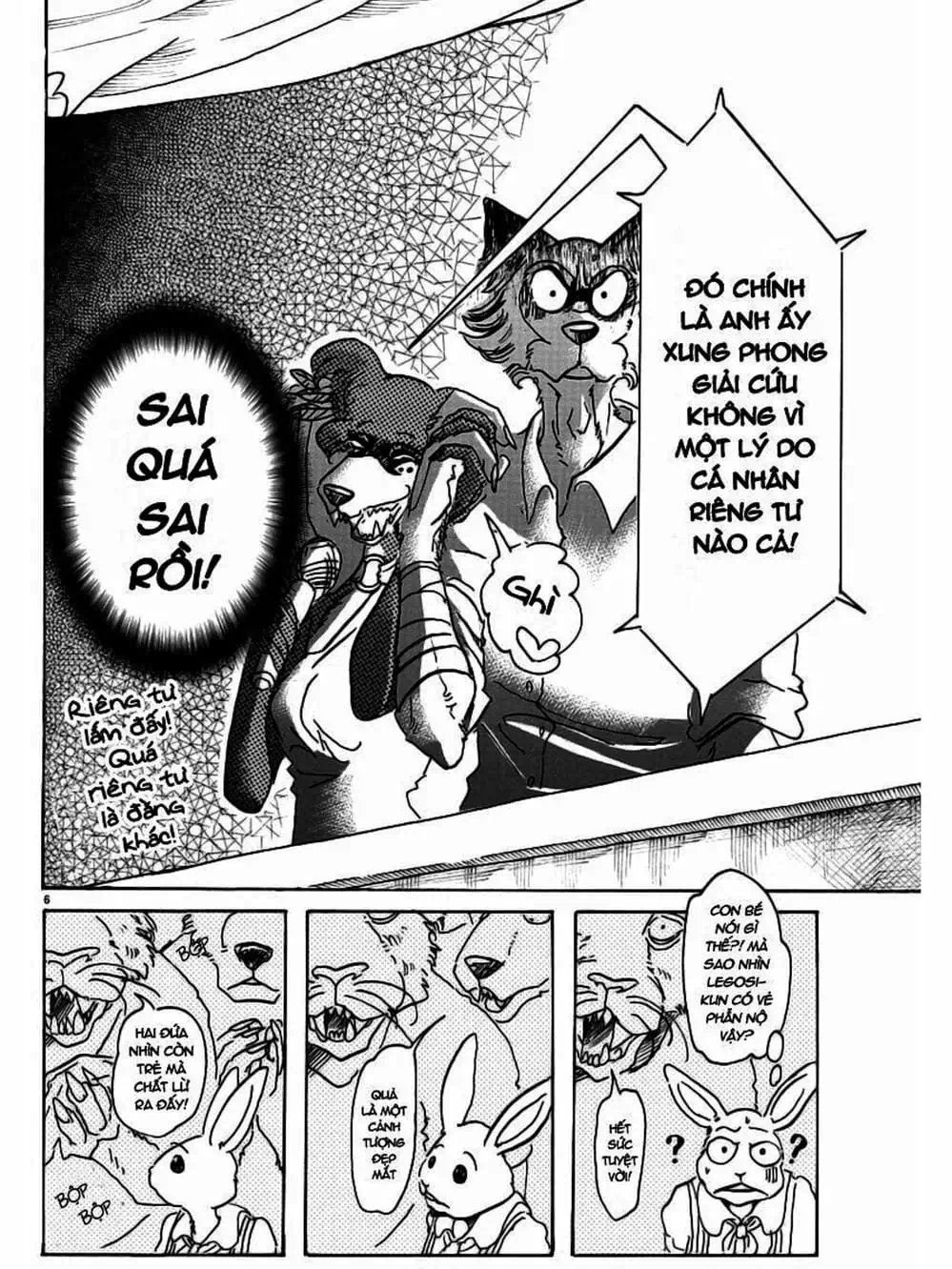 Truyện Tranh Bởi Vì Chúng Ta Đều Là Những Ngôi Sao - Beastars trang 10