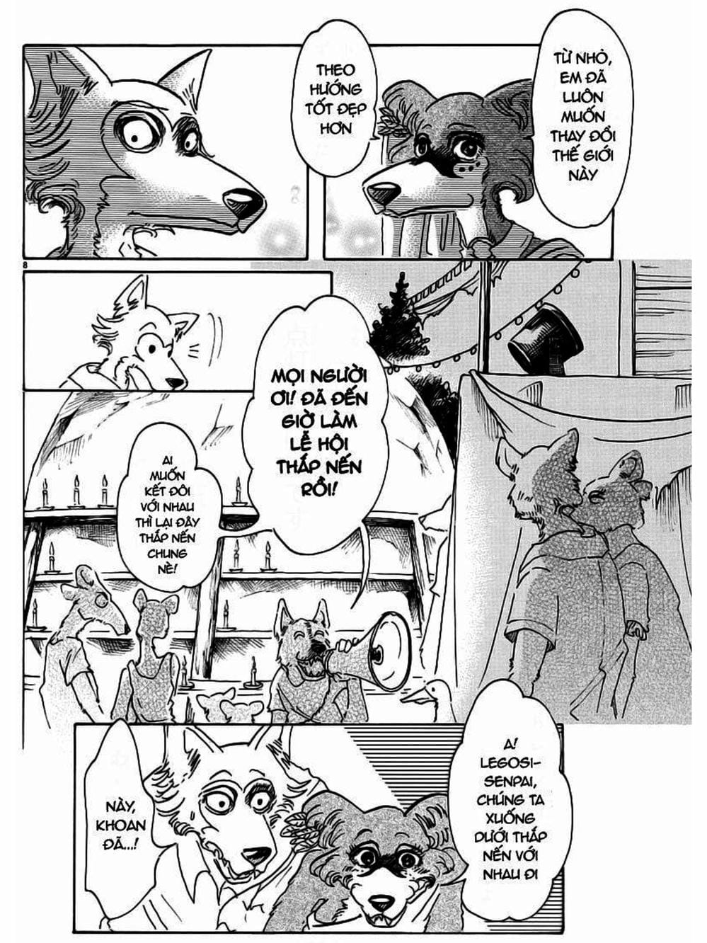 Truyện Tranh Bởi Vì Chúng Ta Đều Là Những Ngôi Sao - Beastars trang 10