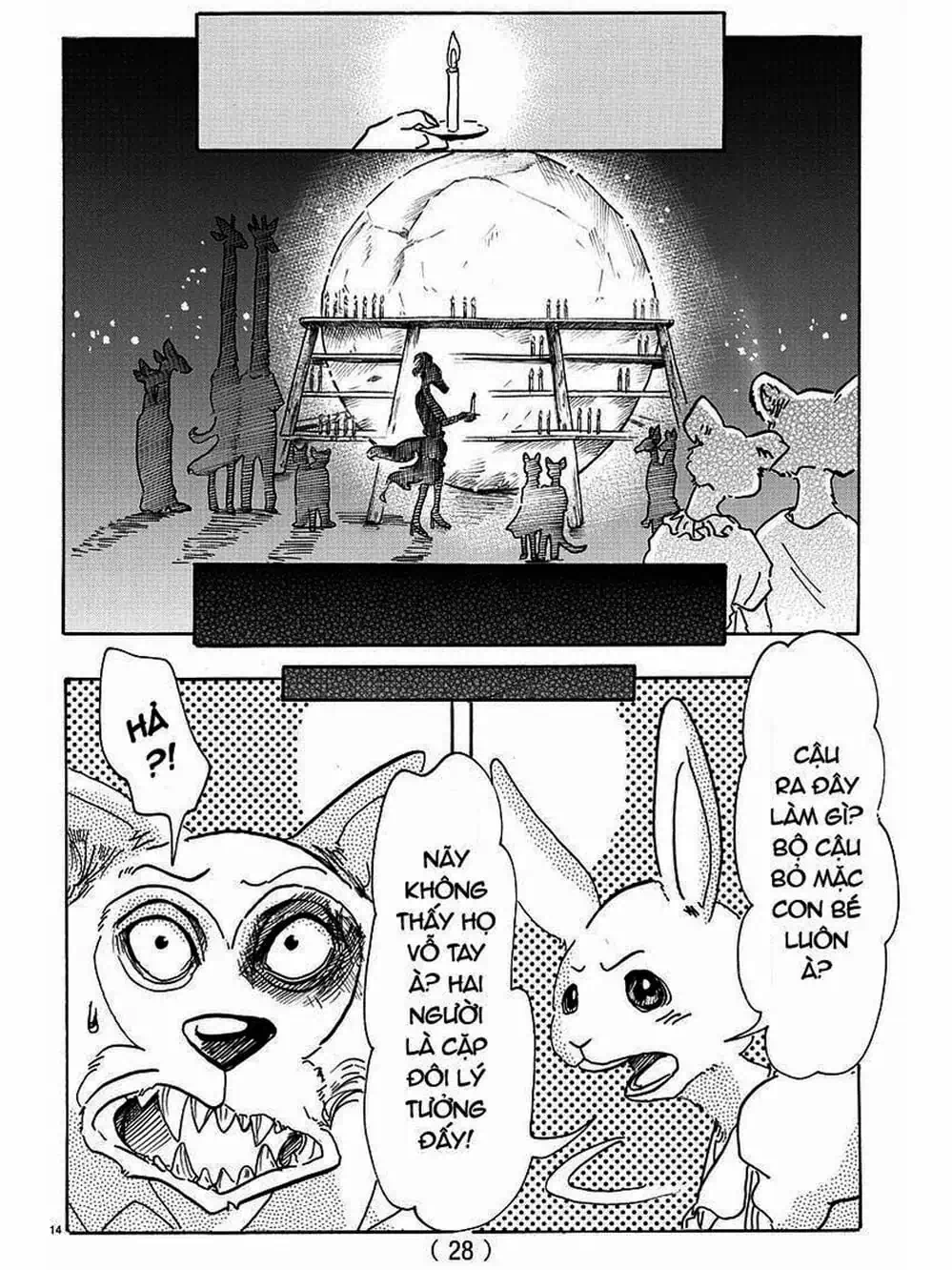 Truyện Tranh Bởi Vì Chúng Ta Đều Là Những Ngôi Sao - Beastars trang 10