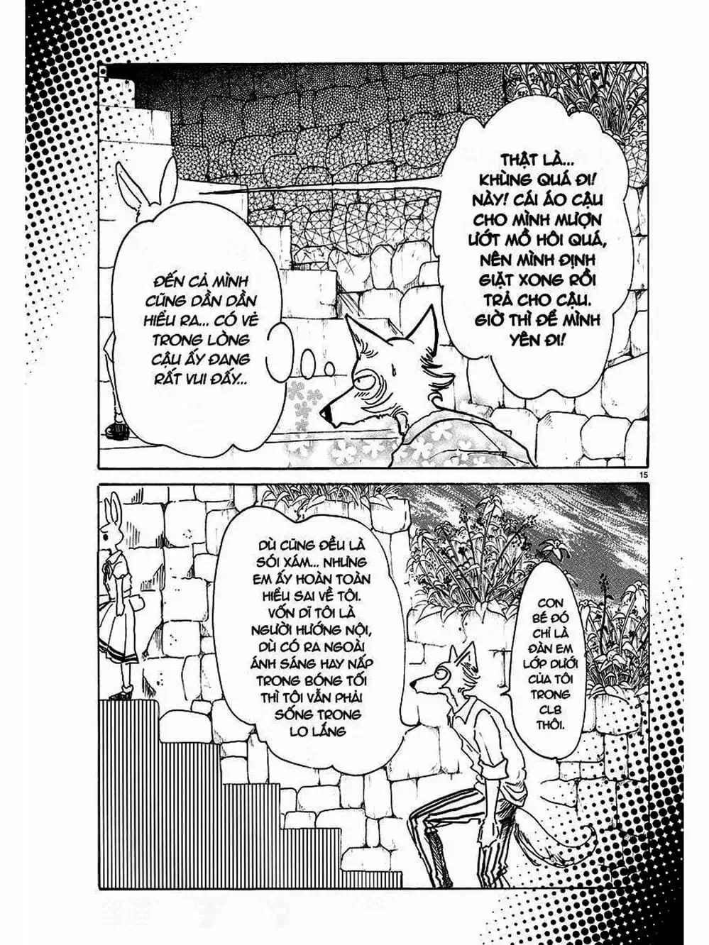 Truyện Tranh Bởi Vì Chúng Ta Đều Là Những Ngôi Sao - Beastars trang 10