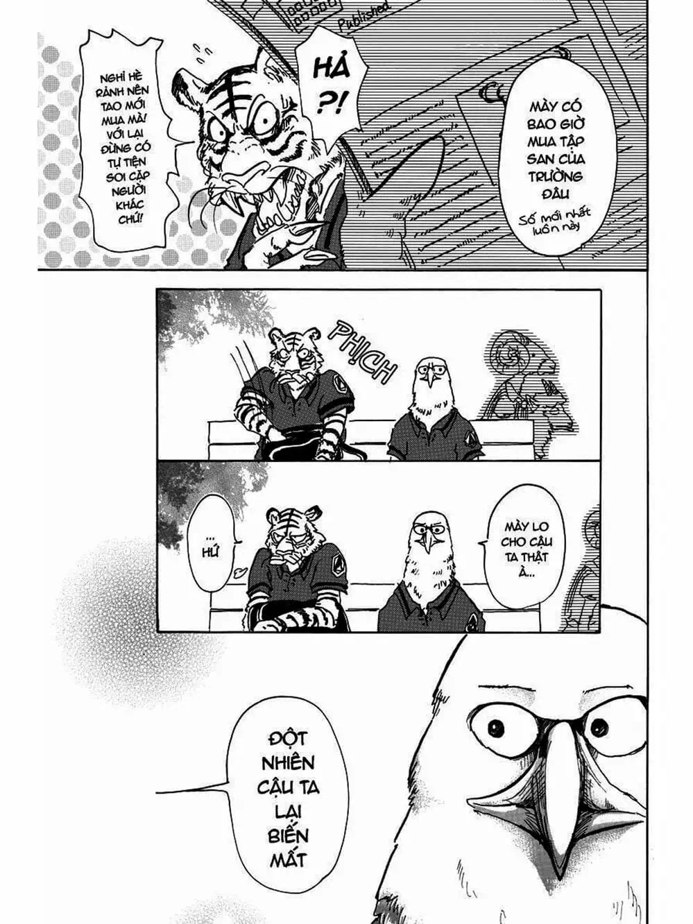 Truyện Tranh Bởi Vì Chúng Ta Đều Là Những Ngôi Sao - Beastars trang 10