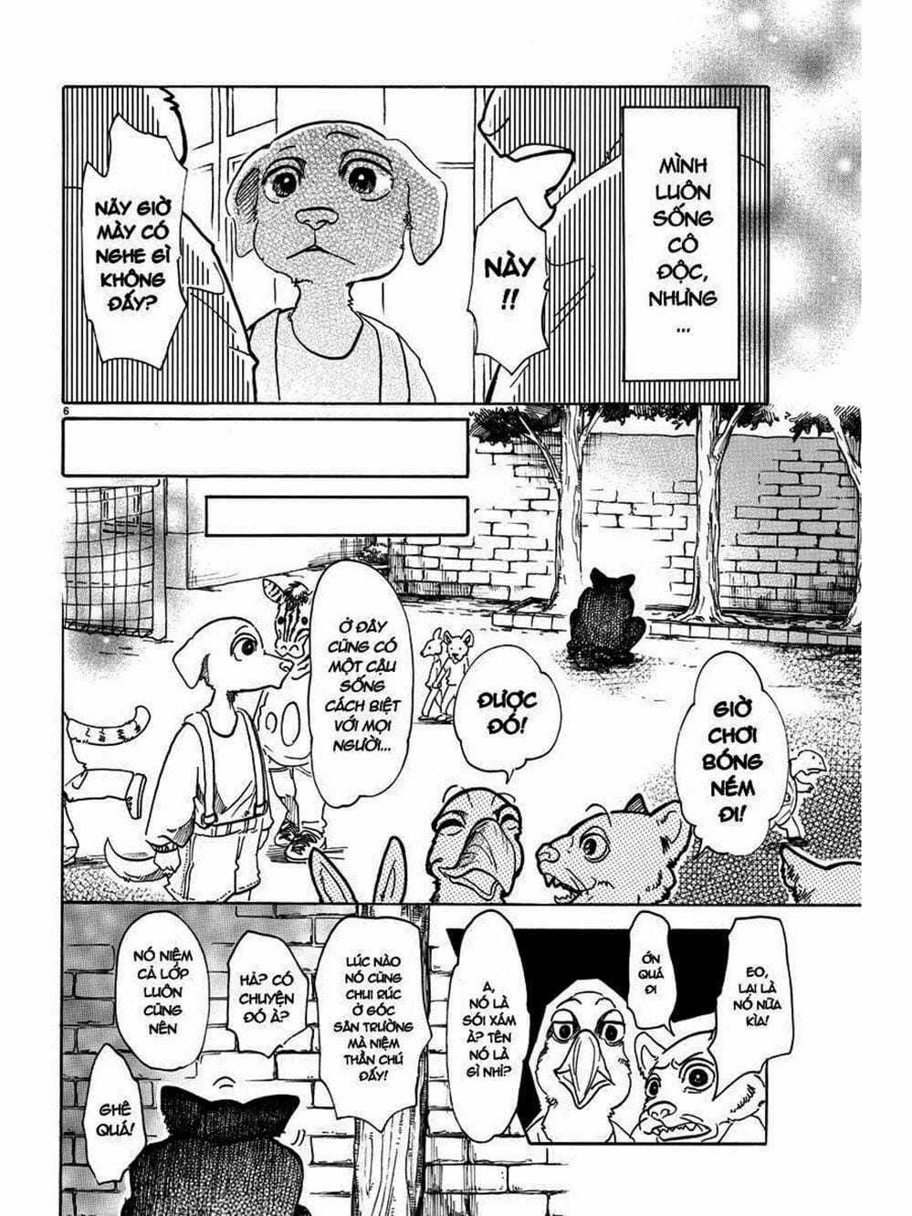 Truyện Tranh Bởi Vì Chúng Ta Đều Là Những Ngôi Sao - Beastars trang 10