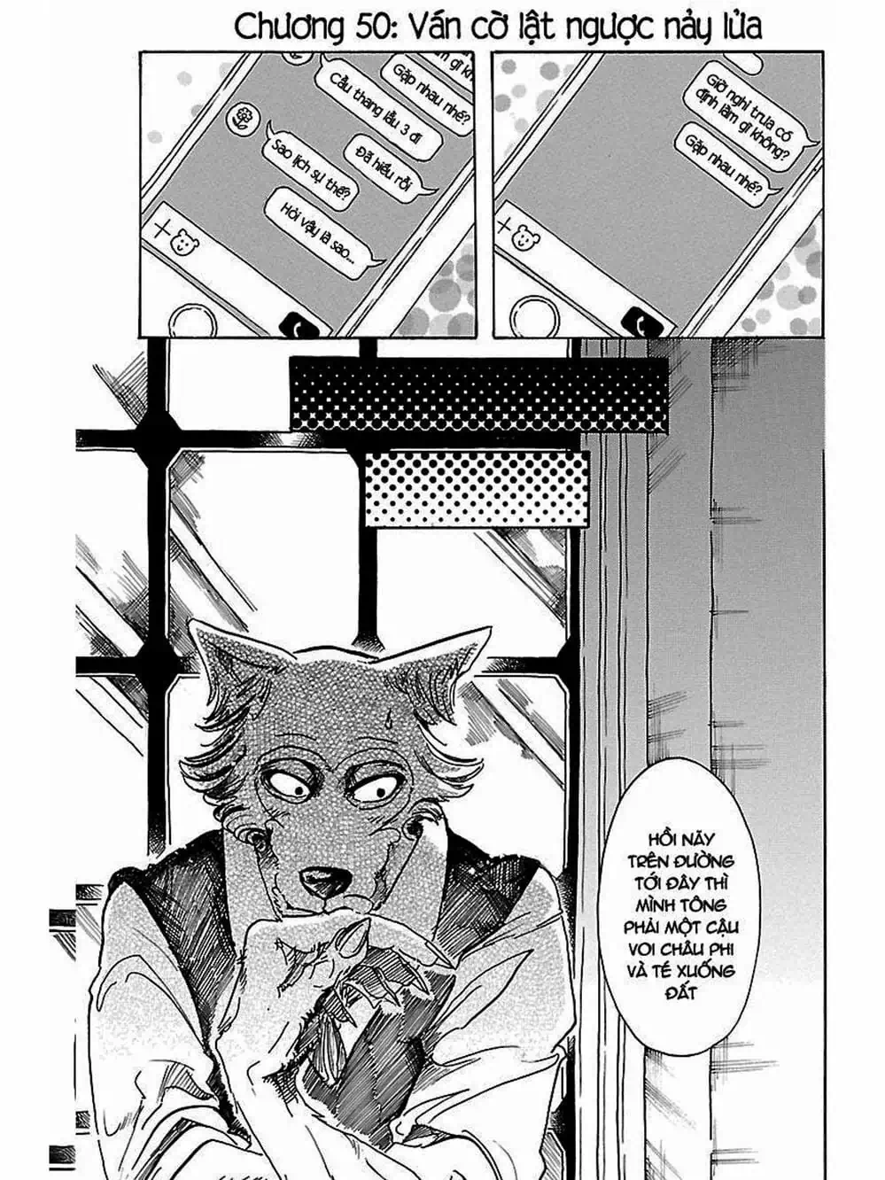 Truyện Tranh Bởi Vì Chúng Ta Đều Là Những Ngôi Sao - Beastars trang 10