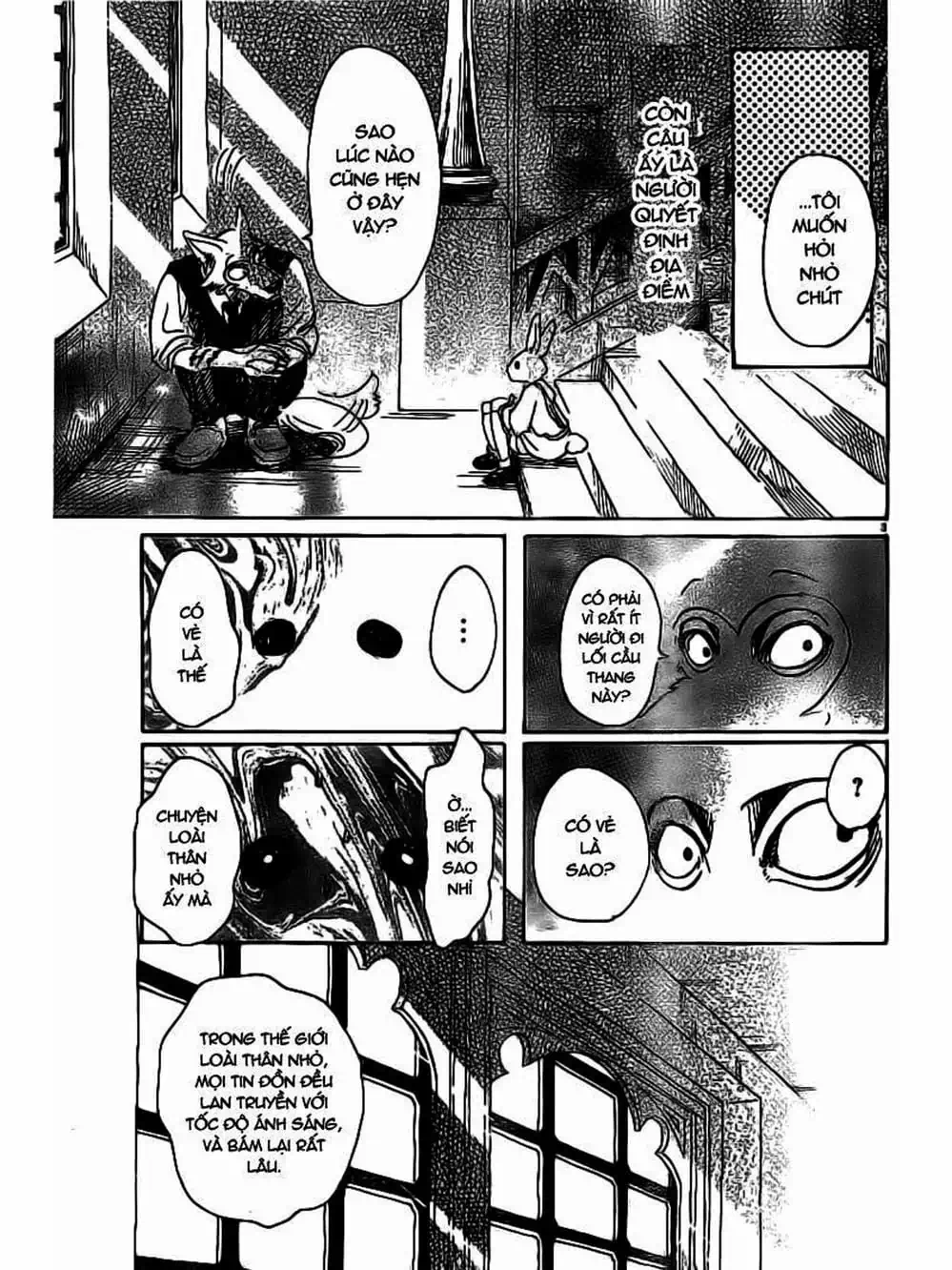 Truyện Tranh Bởi Vì Chúng Ta Đều Là Những Ngôi Sao - Beastars trang 10