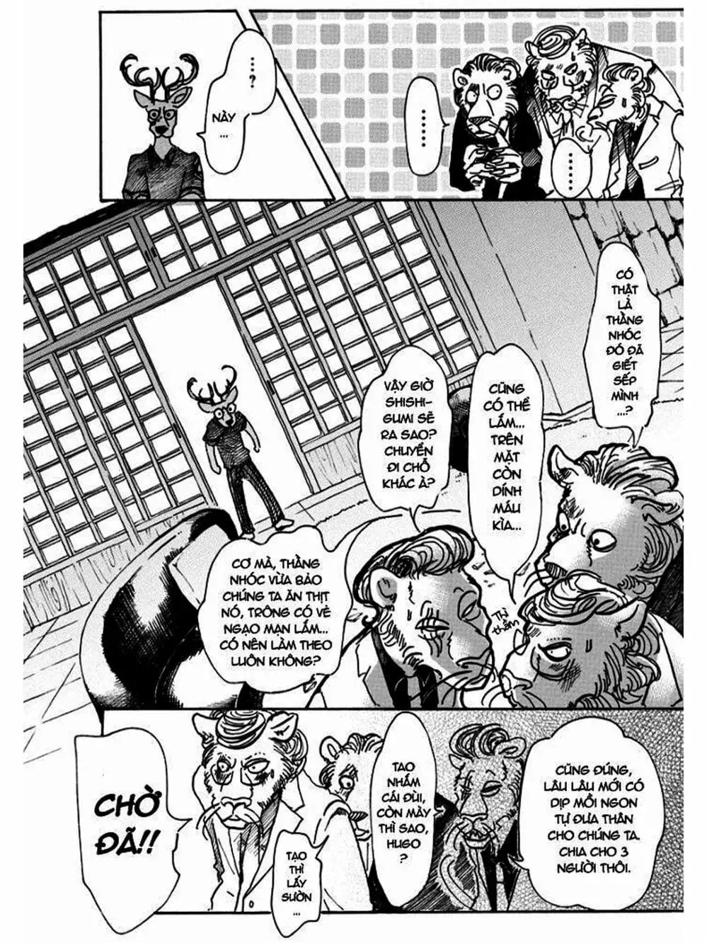 Truyện Tranh Bởi Vì Chúng Ta Đều Là Những Ngôi Sao - Beastars trang 10