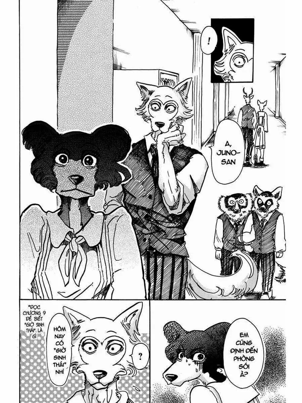 Truyện Tranh Bởi Vì Chúng Ta Đều Là Những Ngôi Sao - Beastars trang 10