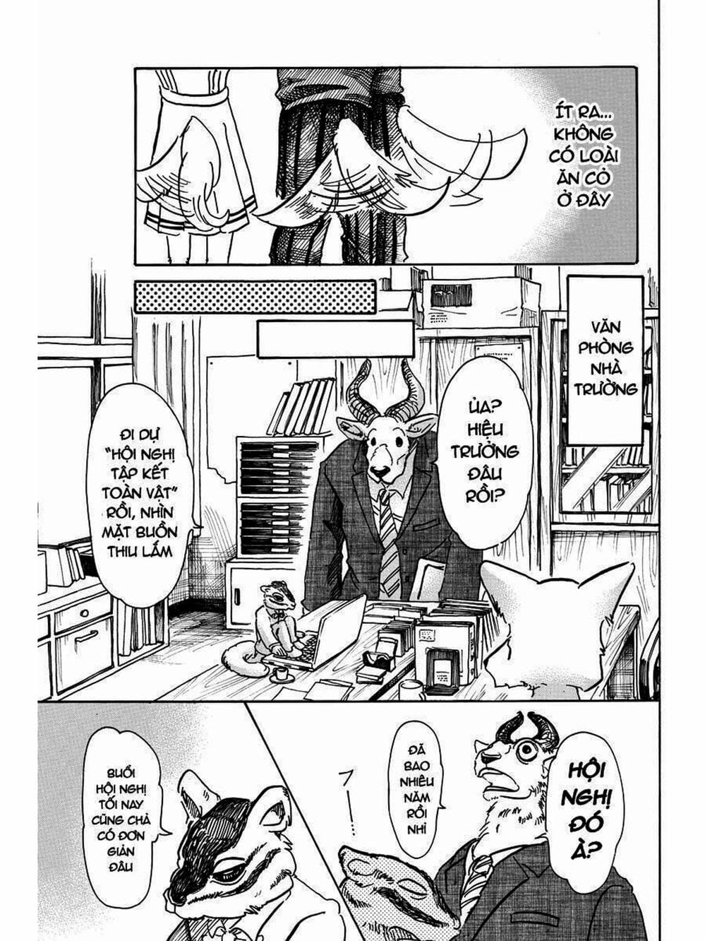 Truyện Tranh Bởi Vì Chúng Ta Đều Là Những Ngôi Sao - Beastars trang 10