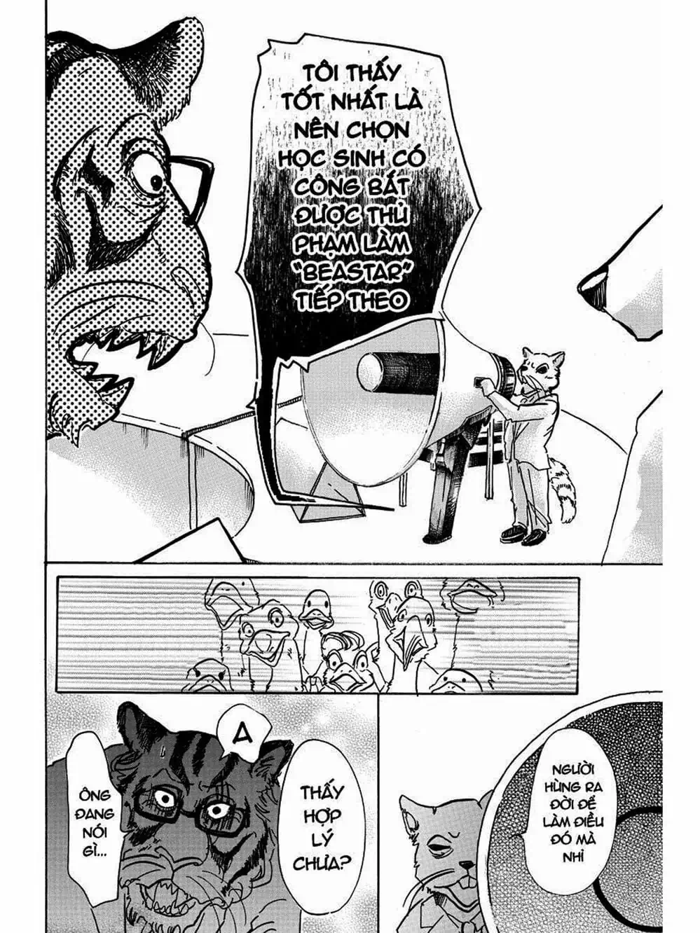 Truyện Tranh Bởi Vì Chúng Ta Đều Là Những Ngôi Sao - Beastars trang 10