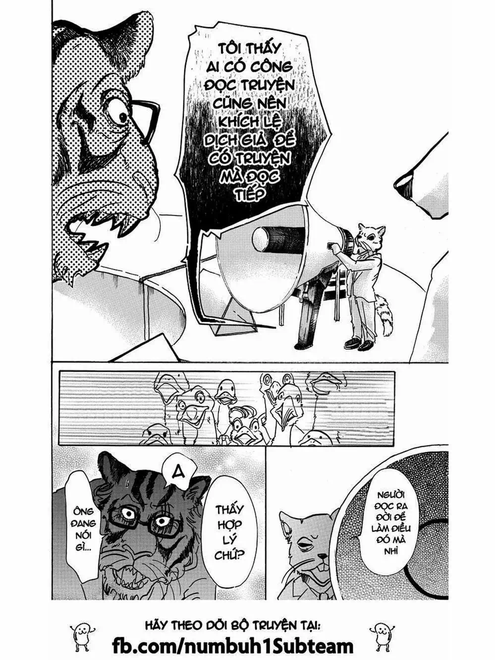 Truyện Tranh Bởi Vì Chúng Ta Đều Là Những Ngôi Sao - Beastars trang 10