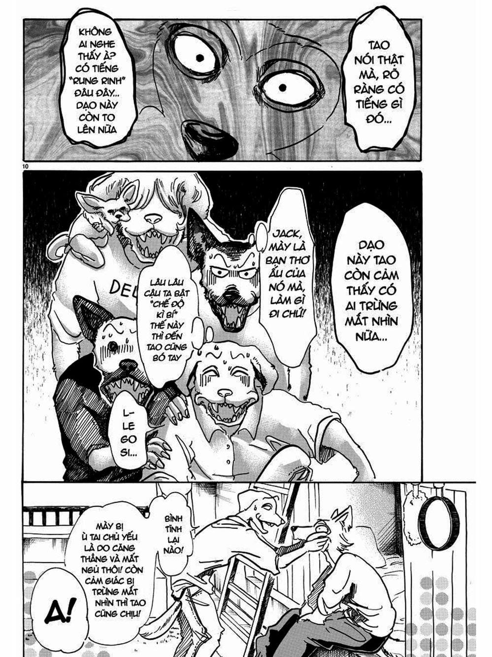 Truyện Tranh Bởi Vì Chúng Ta Đều Là Những Ngôi Sao - Beastars trang 10