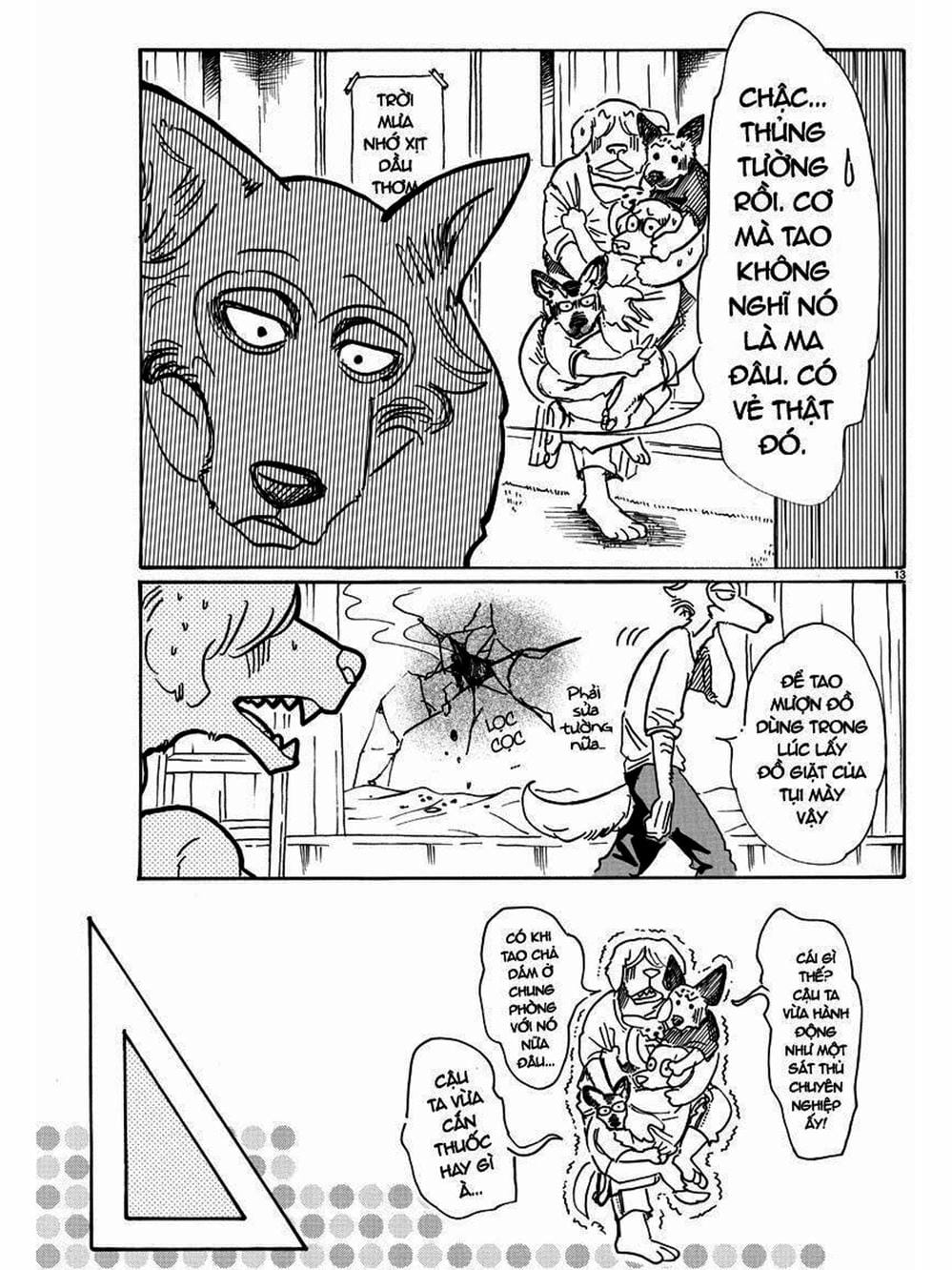 Truyện Tranh Bởi Vì Chúng Ta Đều Là Những Ngôi Sao - Beastars trang 10