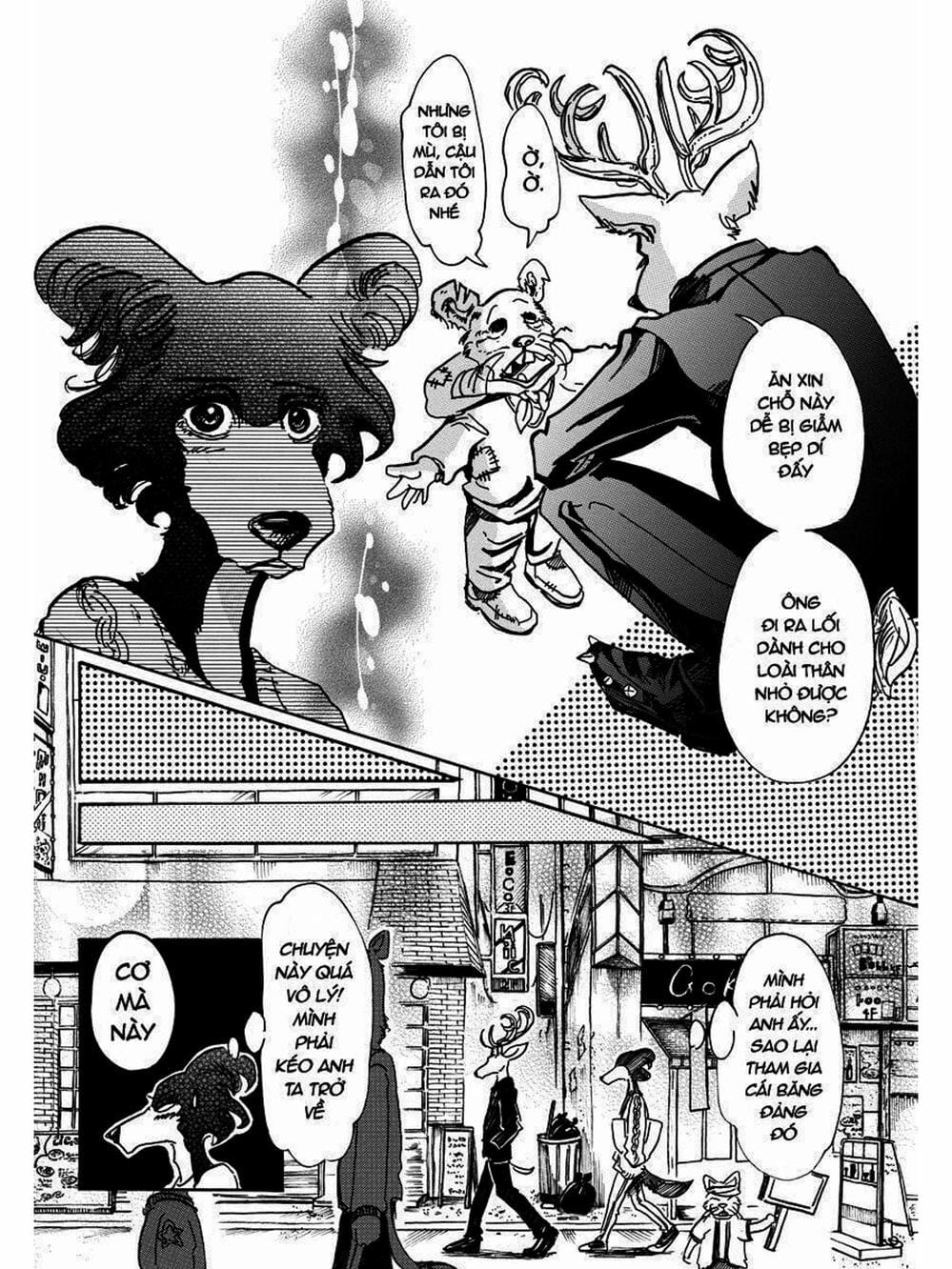 Truyện Tranh Bởi Vì Chúng Ta Đều Là Những Ngôi Sao - Beastars trang 10