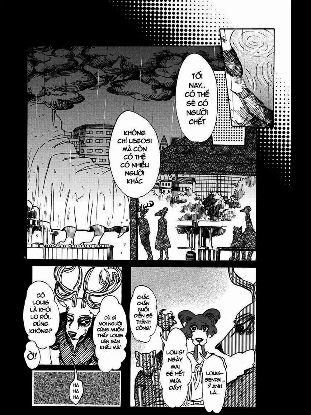 Truyện Tranh Bởi Vì Chúng Ta Đều Là Những Ngôi Sao - Beastars trang 10