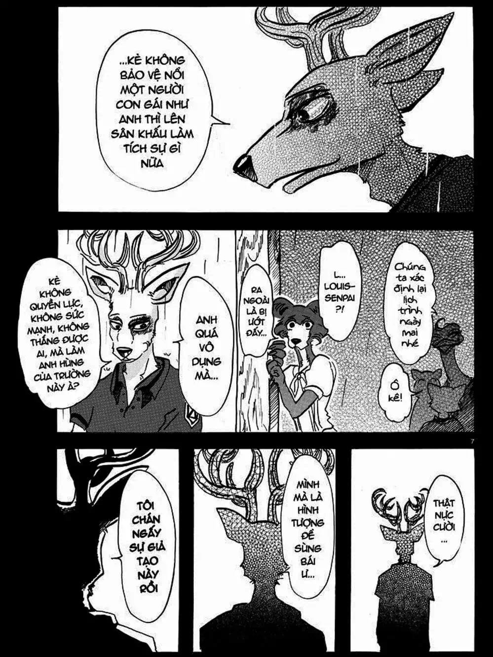 Truyện Tranh Bởi Vì Chúng Ta Đều Là Những Ngôi Sao - Beastars trang 10