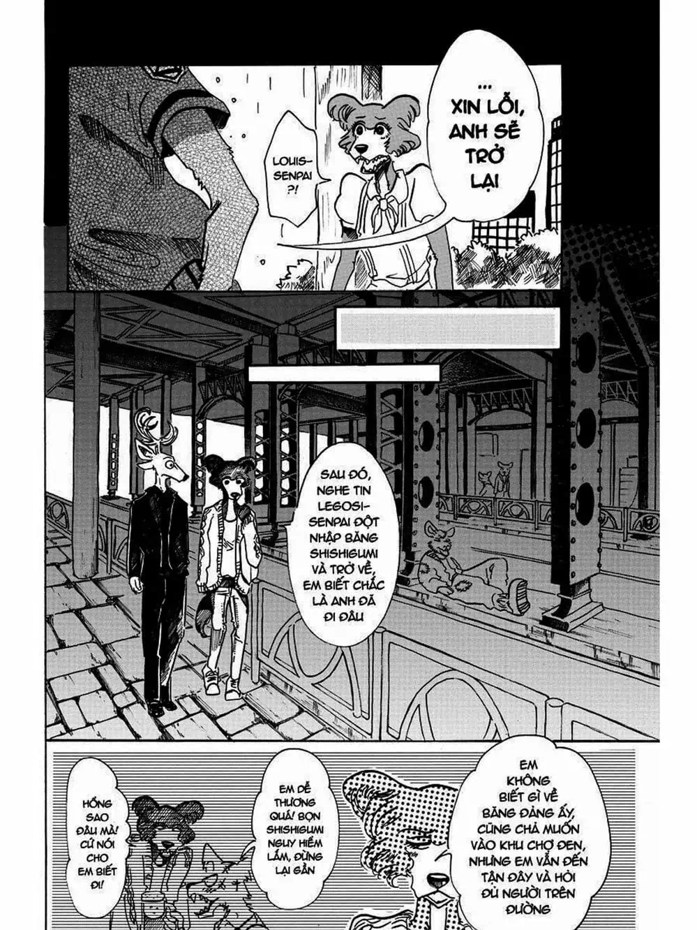 Truyện Tranh Bởi Vì Chúng Ta Đều Là Những Ngôi Sao - Beastars trang 10