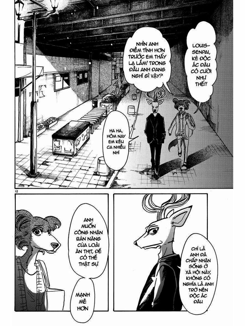 Truyện Tranh Bởi Vì Chúng Ta Đều Là Những Ngôi Sao - Beastars trang 10