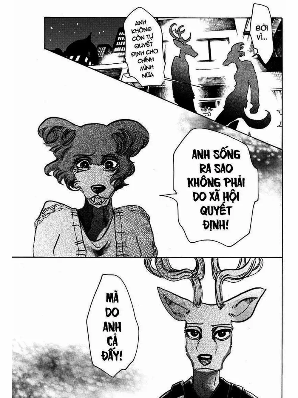 Truyện Tranh Bởi Vì Chúng Ta Đều Là Những Ngôi Sao - Beastars trang 10