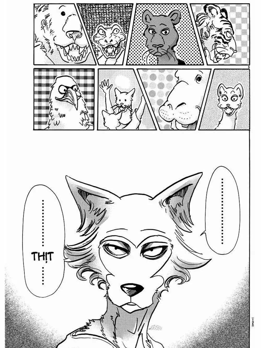 Truyện Tranh Bởi Vì Chúng Ta Đều Là Những Ngôi Sao - Beastars trang 10