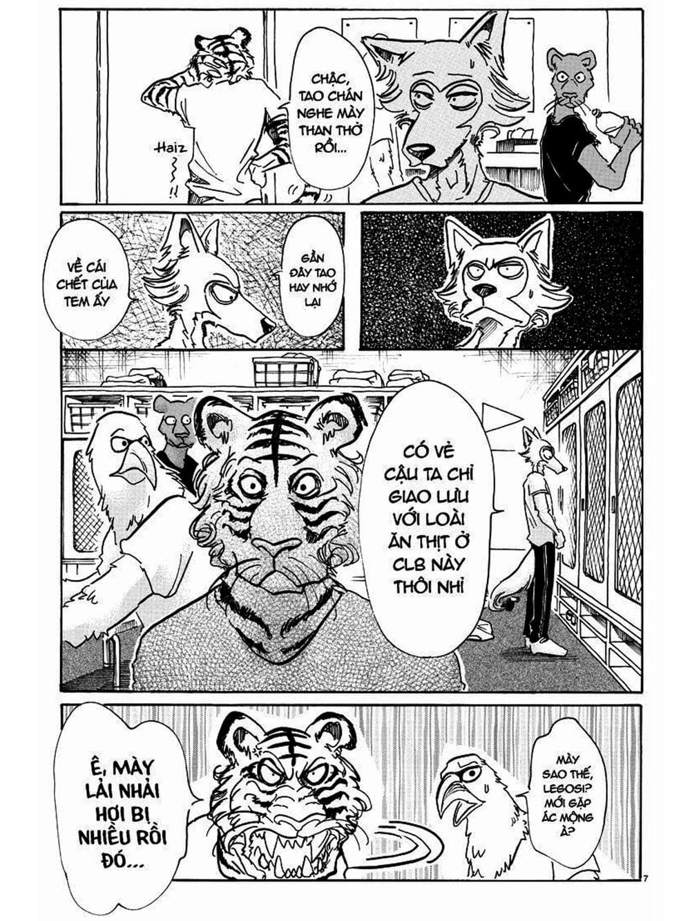 Truyện Tranh Bởi Vì Chúng Ta Đều Là Những Ngôi Sao - Beastars trang 10