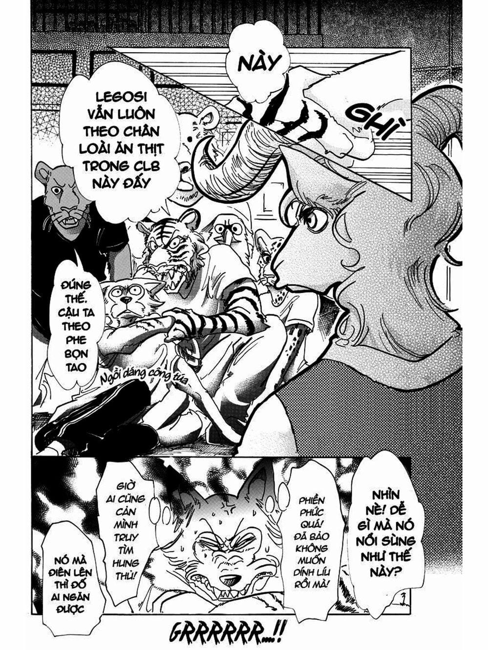 Truyện Tranh Bởi Vì Chúng Ta Đều Là Những Ngôi Sao - Beastars trang 10