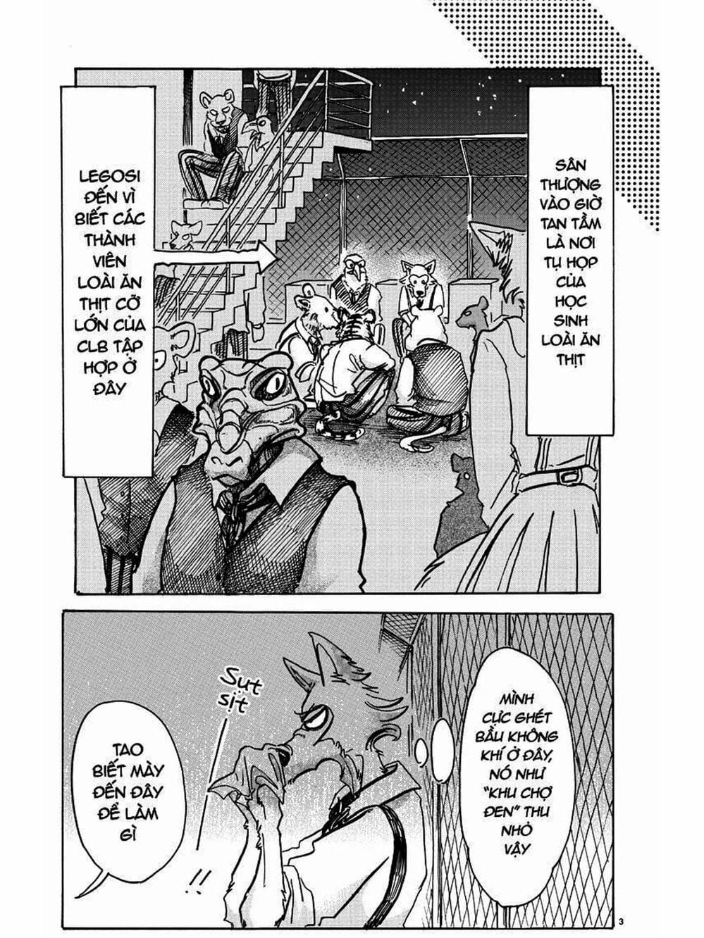 Truyện Tranh Bởi Vì Chúng Ta Đều Là Những Ngôi Sao - Beastars trang 10