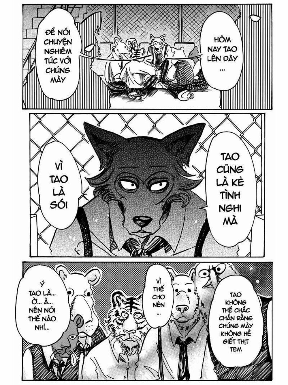 Truyện Tranh Bởi Vì Chúng Ta Đều Là Những Ngôi Sao - Beastars trang 10
