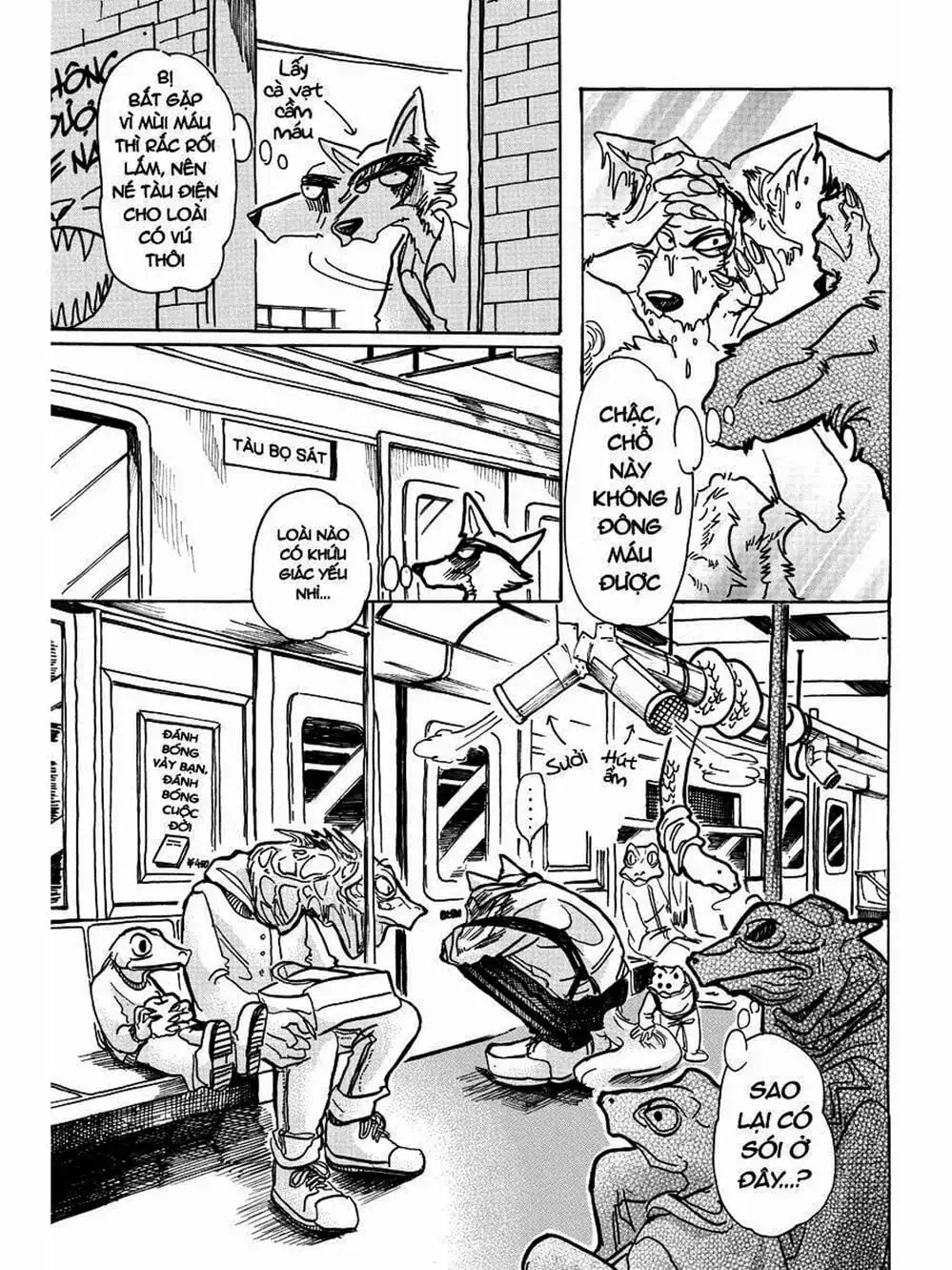 Truyện Tranh Bởi Vì Chúng Ta Đều Là Những Ngôi Sao - Beastars trang 10
