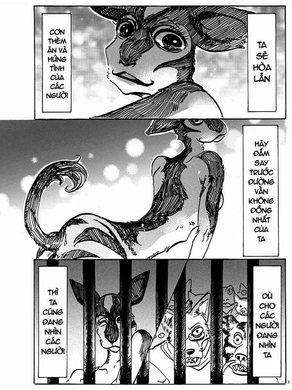 Truyện Tranh Bởi Vì Chúng Ta Đều Là Những Ngôi Sao - Beastars trang 10