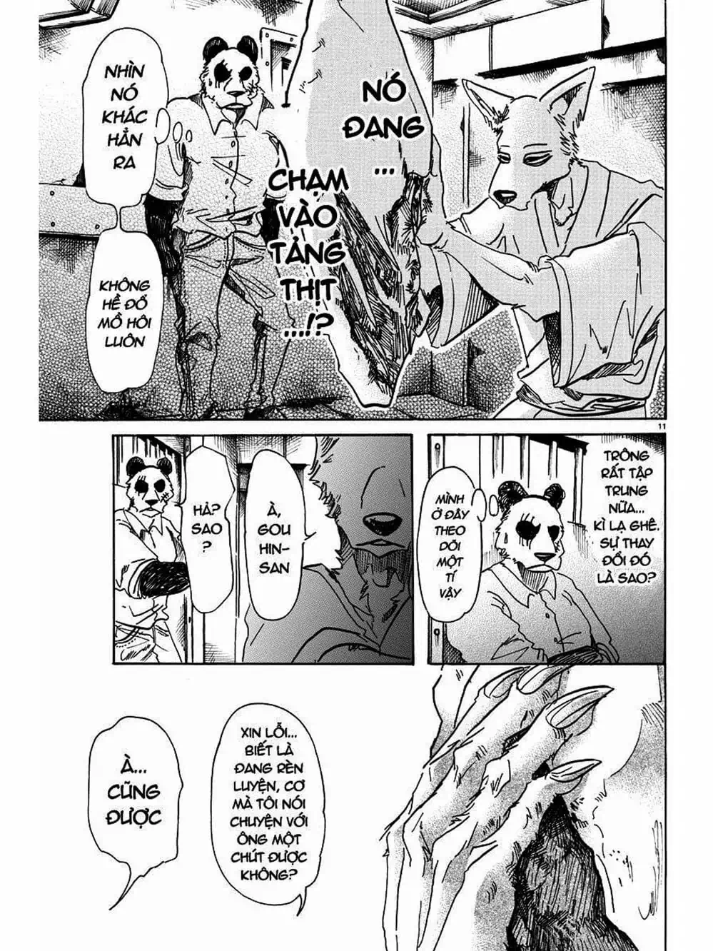 Truyện Tranh Bởi Vì Chúng Ta Đều Là Những Ngôi Sao - Beastars trang 10