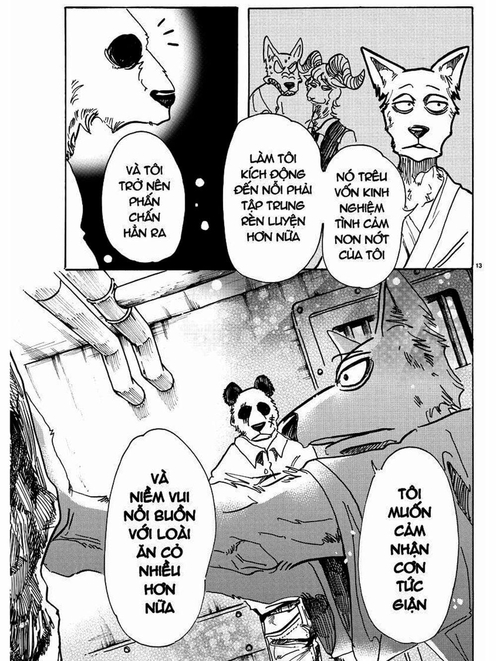 Truyện Tranh Bởi Vì Chúng Ta Đều Là Những Ngôi Sao - Beastars trang 10