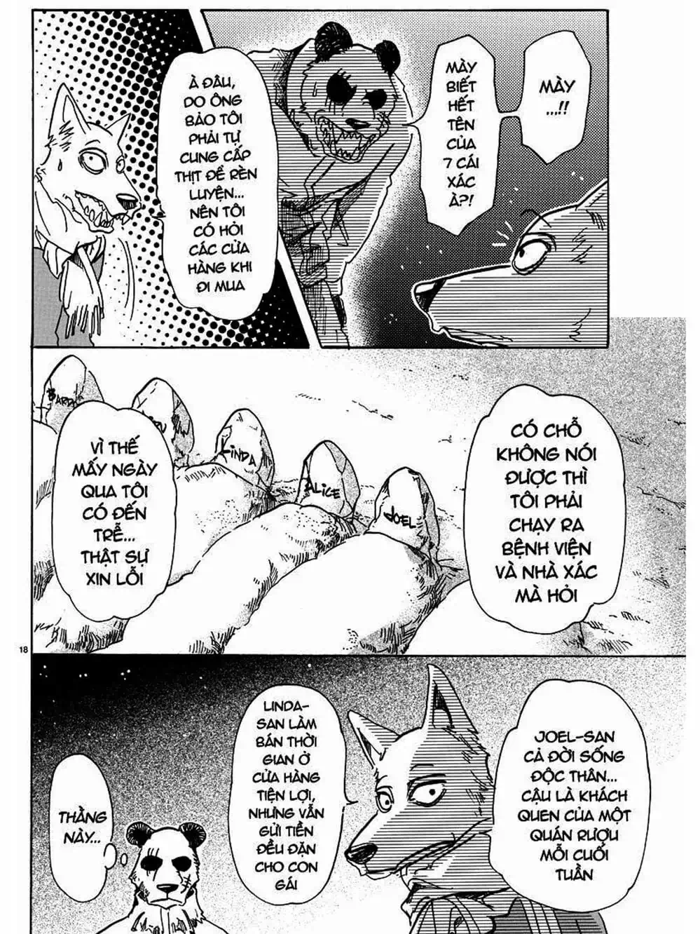 Truyện Tranh Bởi Vì Chúng Ta Đều Là Những Ngôi Sao - Beastars trang 10